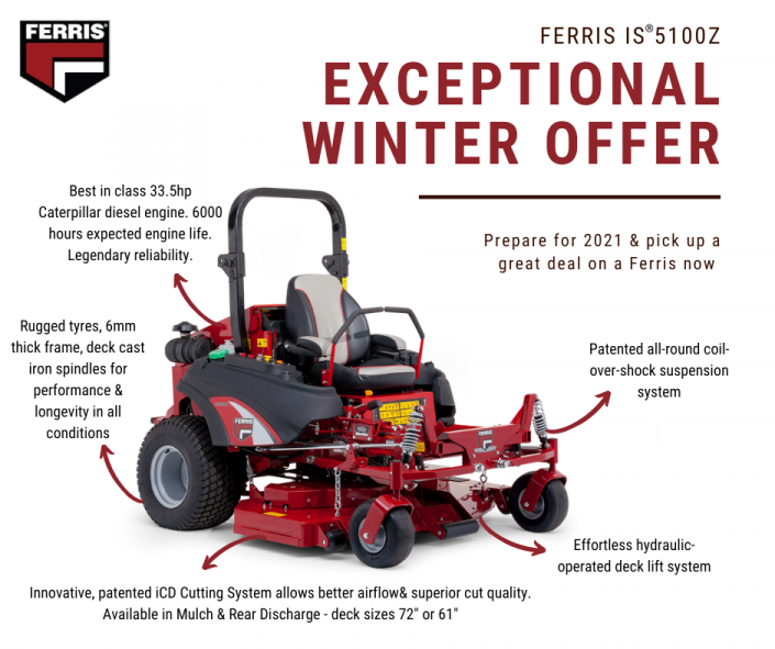 Ferris IS5100Z Exceptional Winter Offer