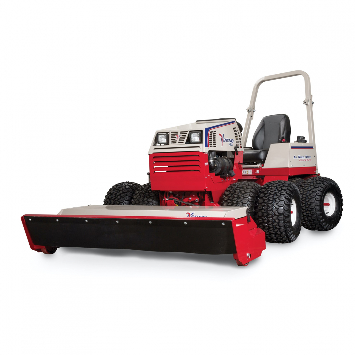 Ventrac 4500Y with 58" Touch Cut Deck and Dual Wheels