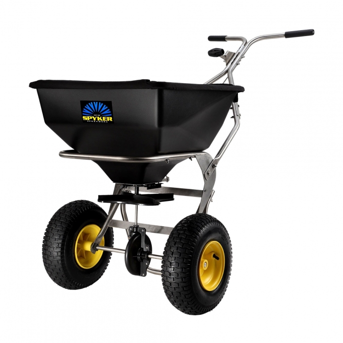 Spyker SPY80-1S 80lb Large Capacity Sport and Lawn Spreader