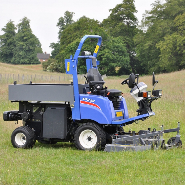 Iseki SF224 Utility Mower with Tipping Storage Box