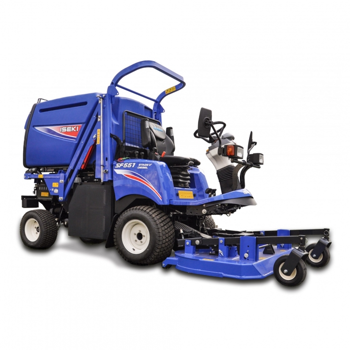 Iseki SF544 + SF551 Out-front Mower Collectors