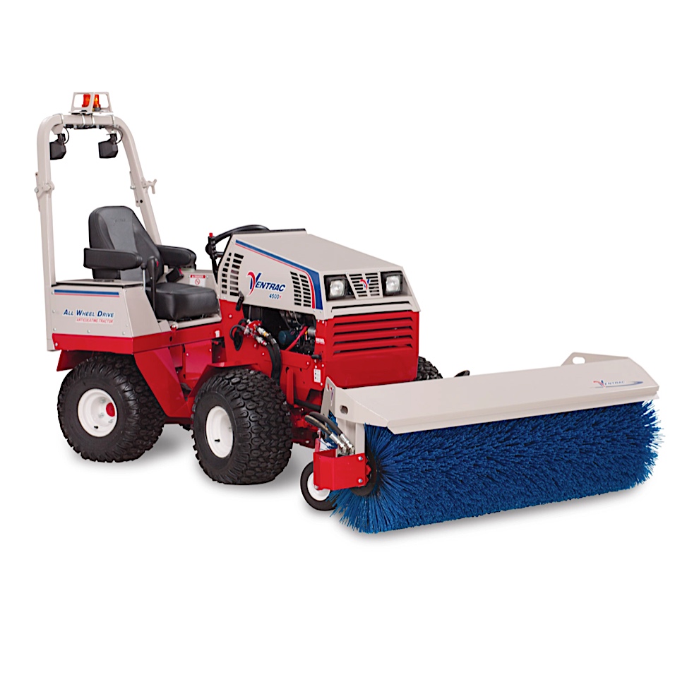 Ventrac with Power Broom