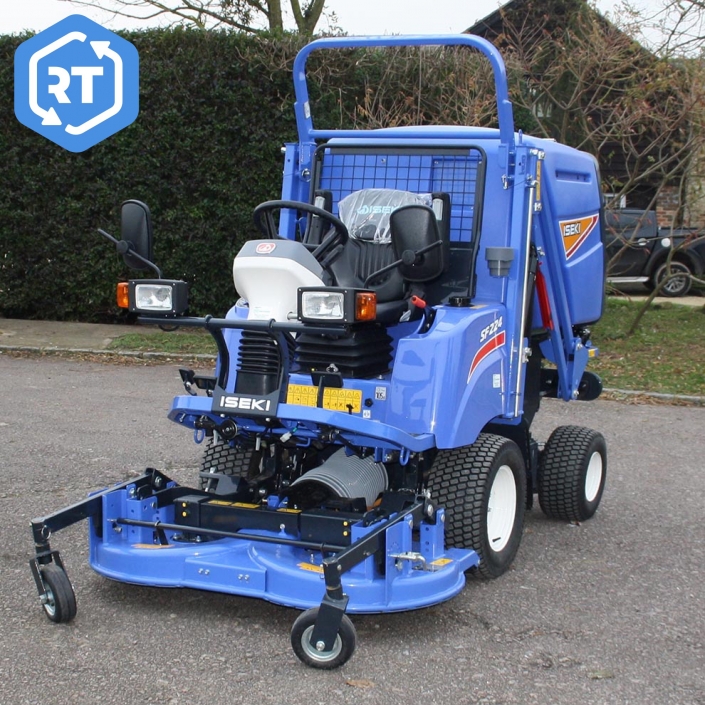 Iseki SF224 Ride-on Mower with Collector and 54" Deck