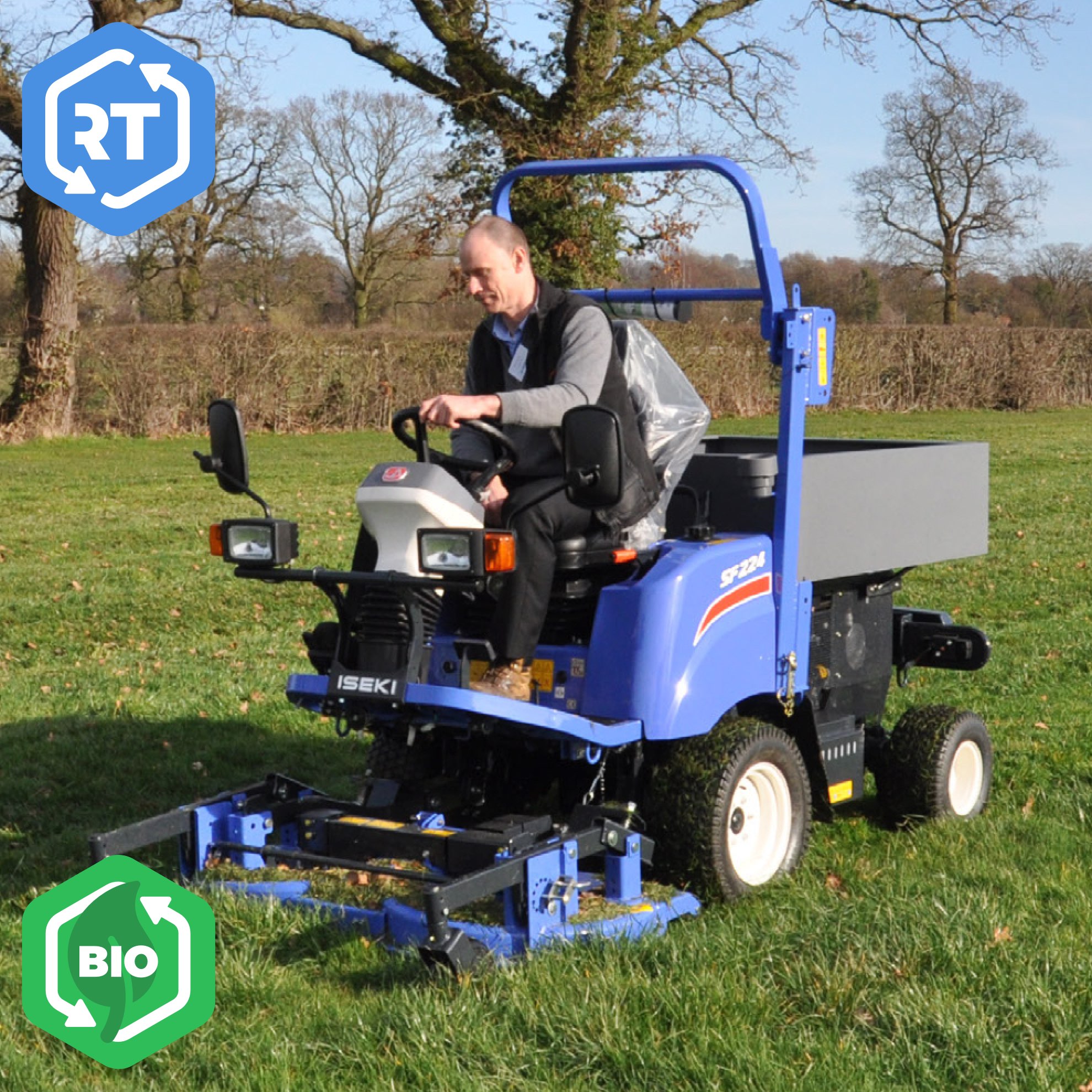 Iseki SF224 Ride-on Out-front Mower
