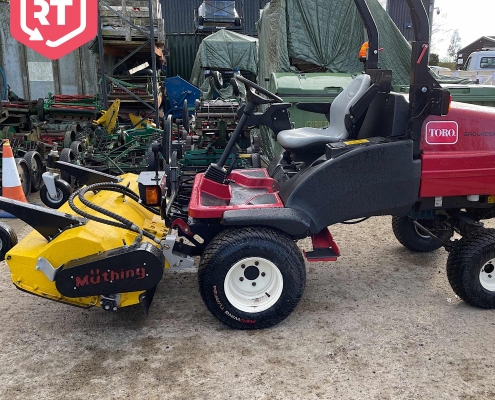Used Toro Groundmaster 3400 with Muthing Flail Mower