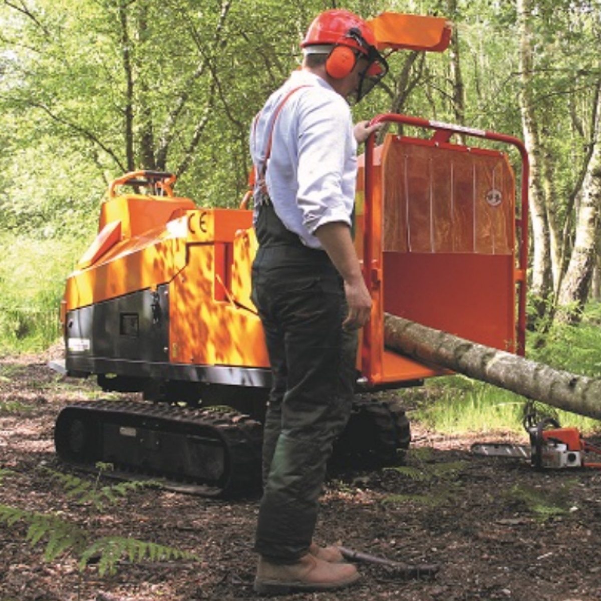 Jensen Tracked Woodchippers