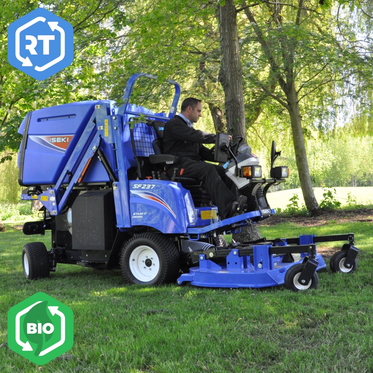 Iseki SF237 Out-front Ride-on Mower