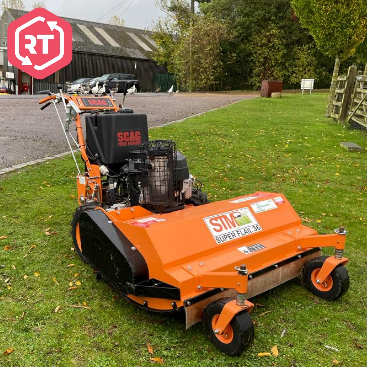 Used Scag Swz36f15fs Pedestrian 36 Flail Mower