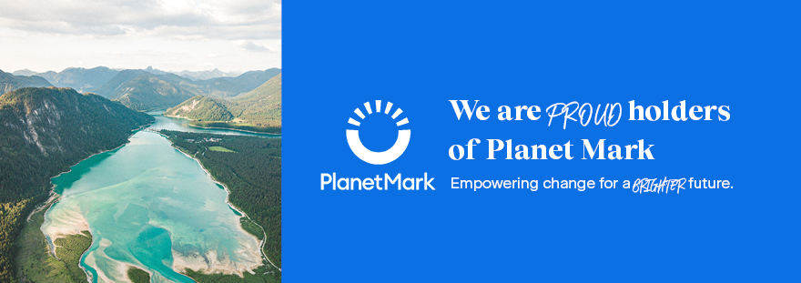 We Are Proud Holders of Planet Mark