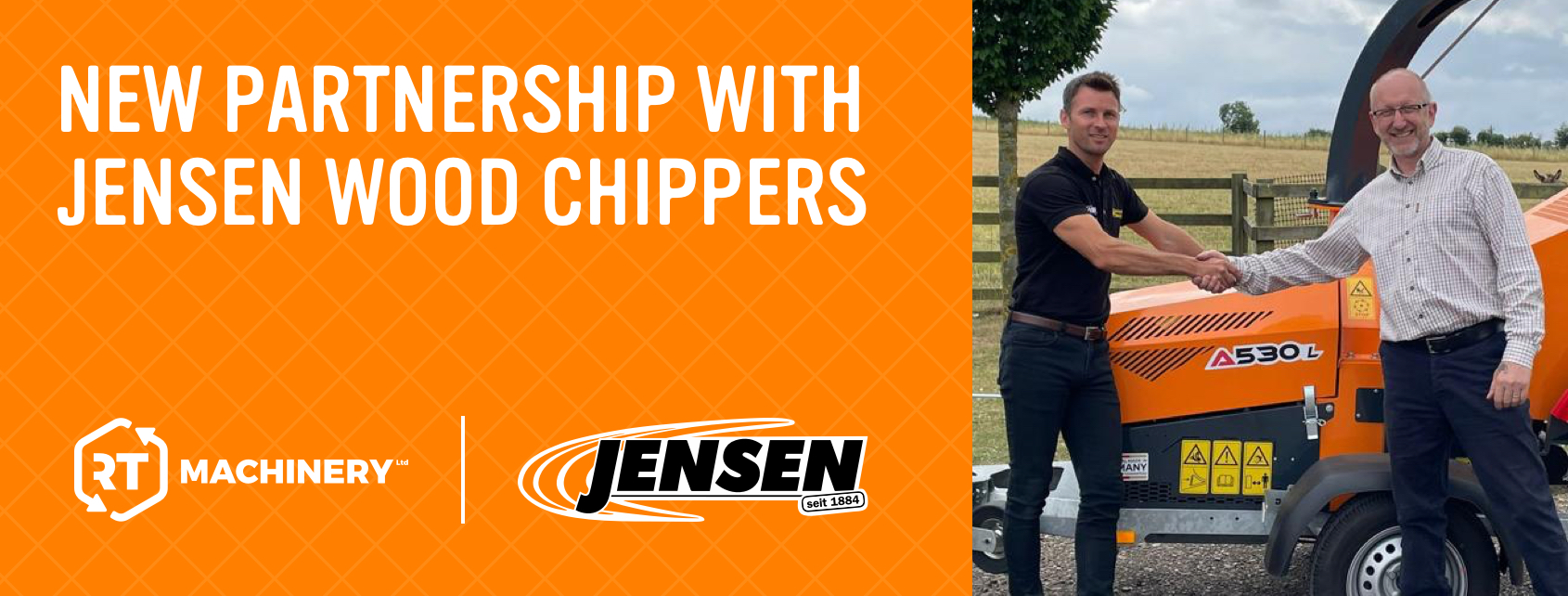 New Partnership with Jensen Wood Chippers