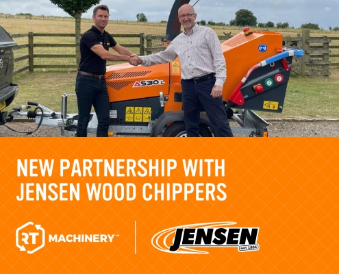 New Partnership with Jensen Wood Chippers