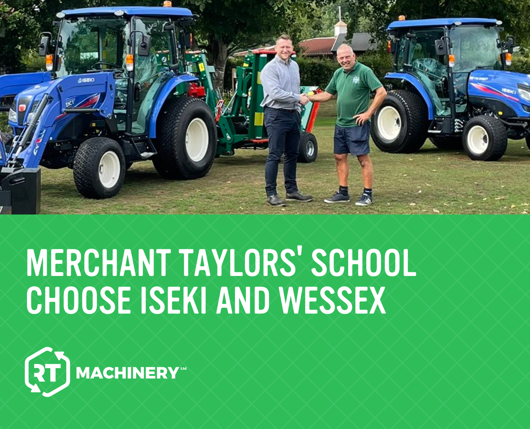 Merchant Taylors' School choose Iseki and Wessex
