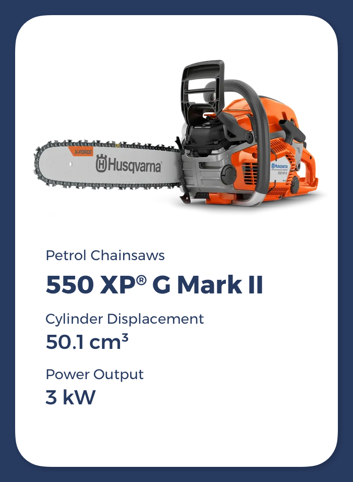 Husqvarna 550 XP G Mark II Petrol-powered Chainsaw