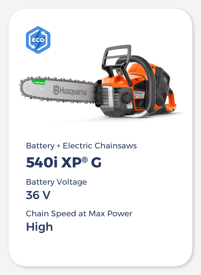 Husqvarna 540i XP® G Battery-powered Chainsaw
