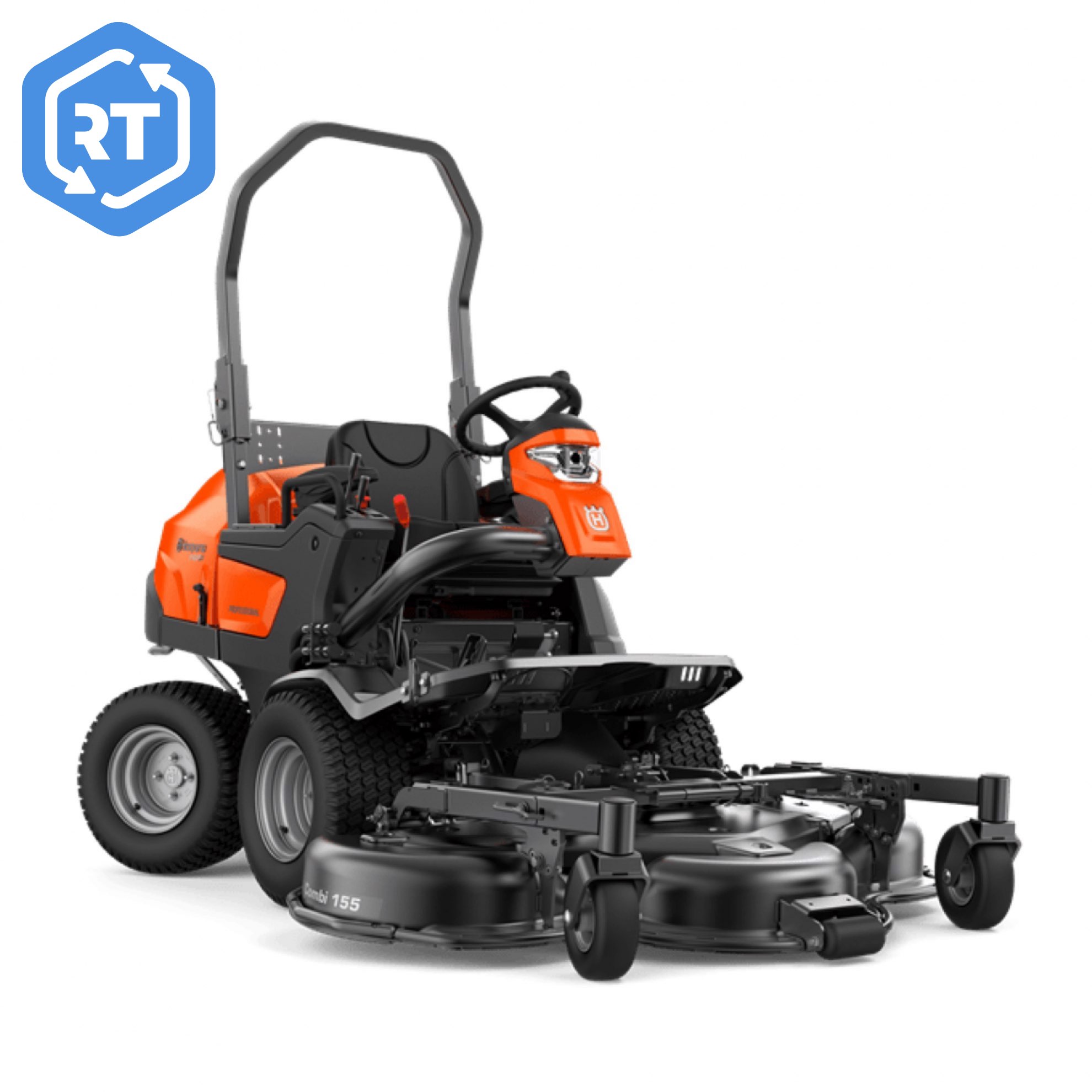 Husqvarna P 525DX Commercial Front Mower with 61-Inch Rotary Deck