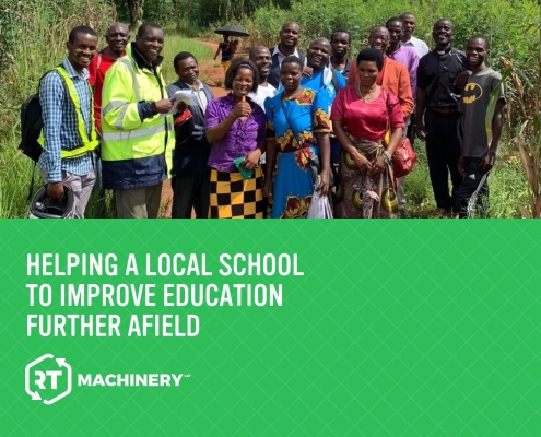 Helping a Local School to Improve Education Further Afield
