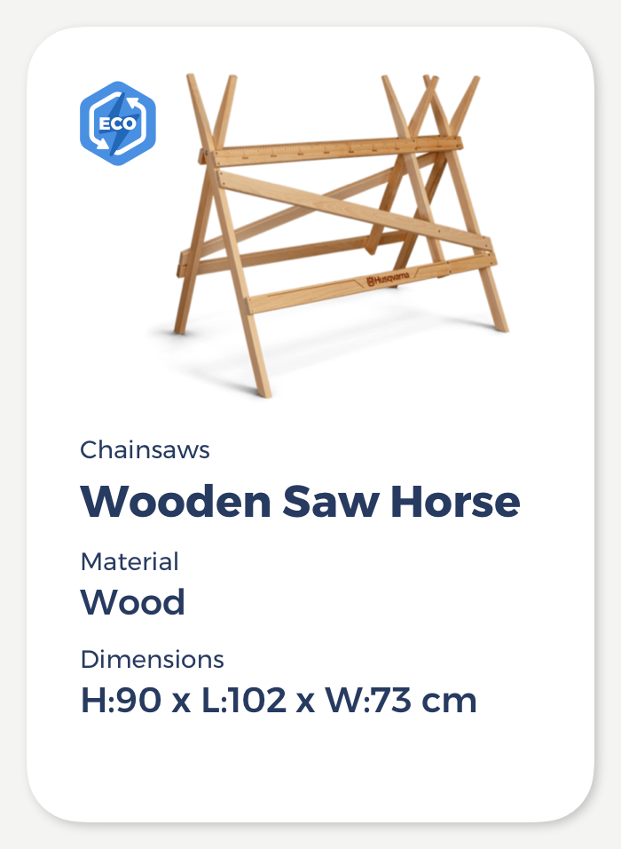 Husqvarna Wooden Saw Horse