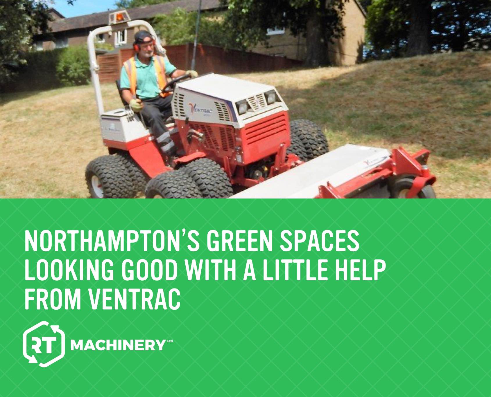 Northampton’s Green Spaces Looking Good with a Little Help From Ventrac