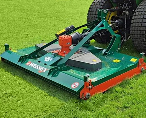 Wessex CRX-DR Combination Rotary Dual Roller Mower