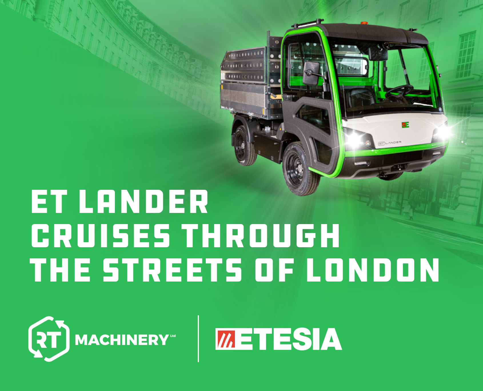 ET Lander Cruises Through the Streets of London