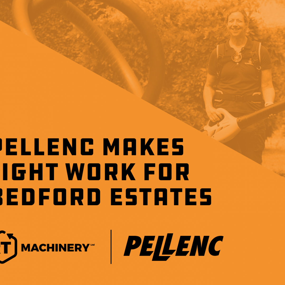 Pellenc Makes Light Work for Bedford Estates