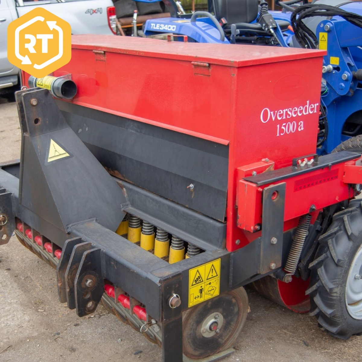 Charterhouse Speedseeder 1500 and Iseki Tractor | Available for Hire!