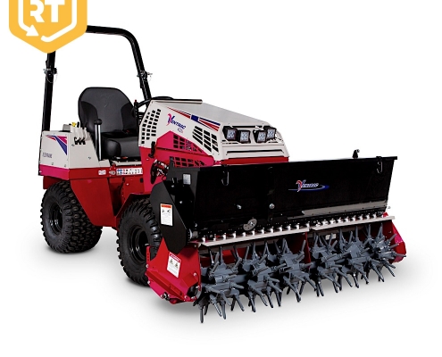 Ventrac 4520Y with EA600 AERA-Vator with Seed Box | Available for Hire!