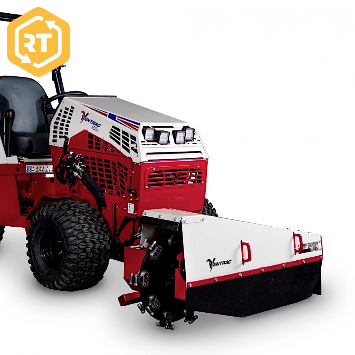 Ventrac 4520Y with KC220 Stump Grinder | Available for Hire!