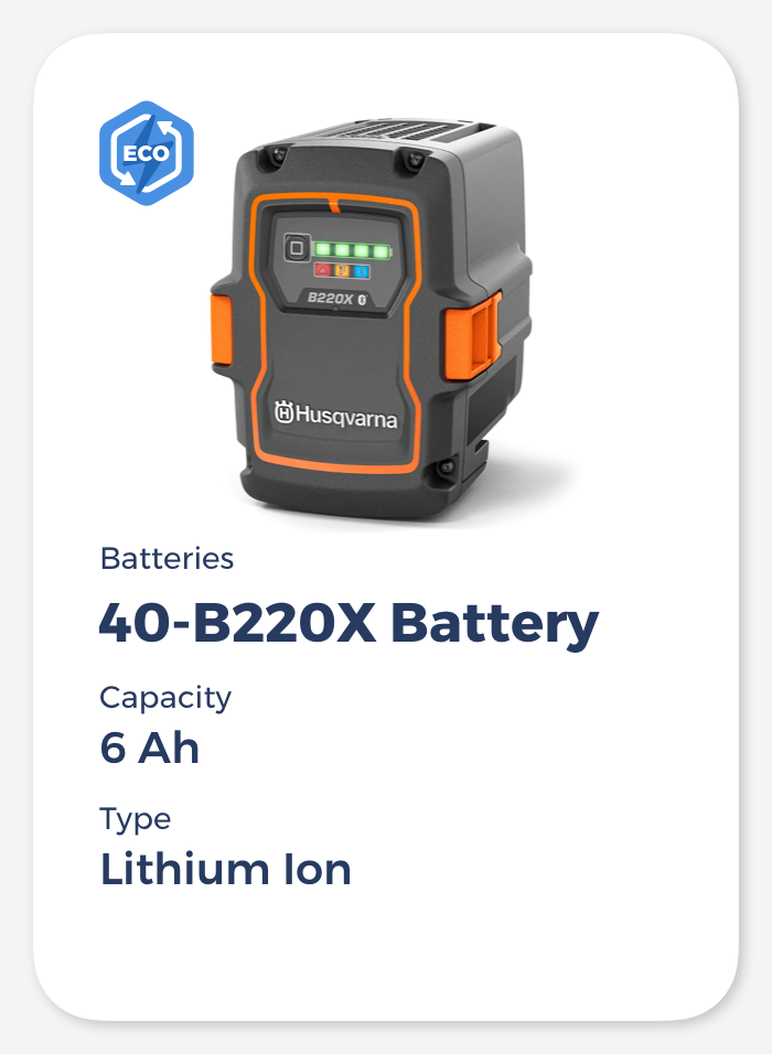 Husqvarna 40-B220X Lithium Ion Battery