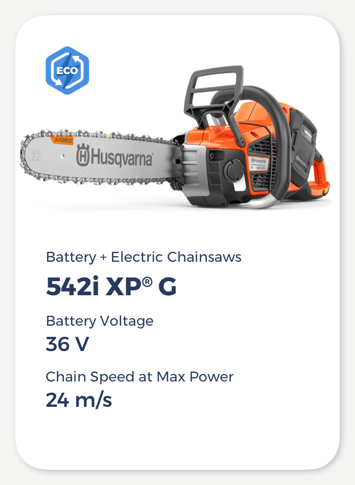 Husqvarna 542i XP® G Battery-powered Chainsaw