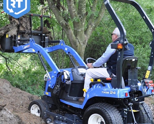 Iseki TXGS24 Compact Tractor with Multi Service Grab Bucket - Special Offer