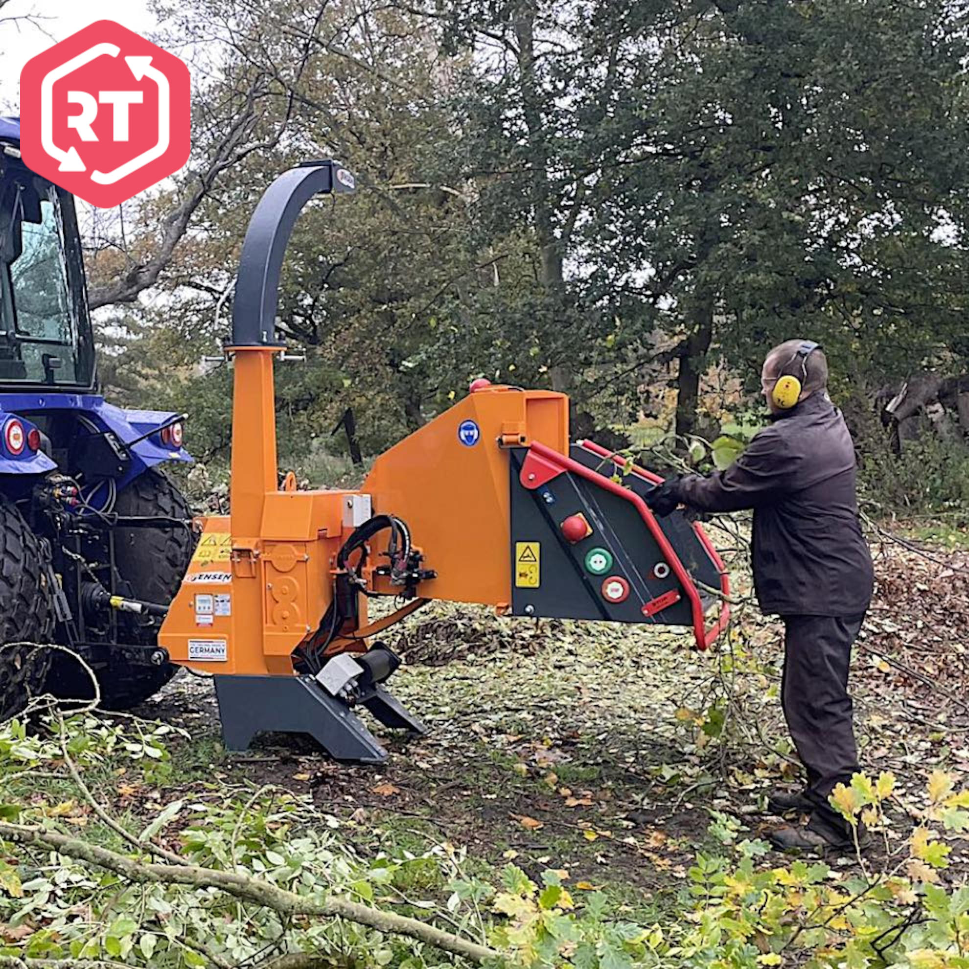 Used Jensen A530XL PTO Wood Chipper