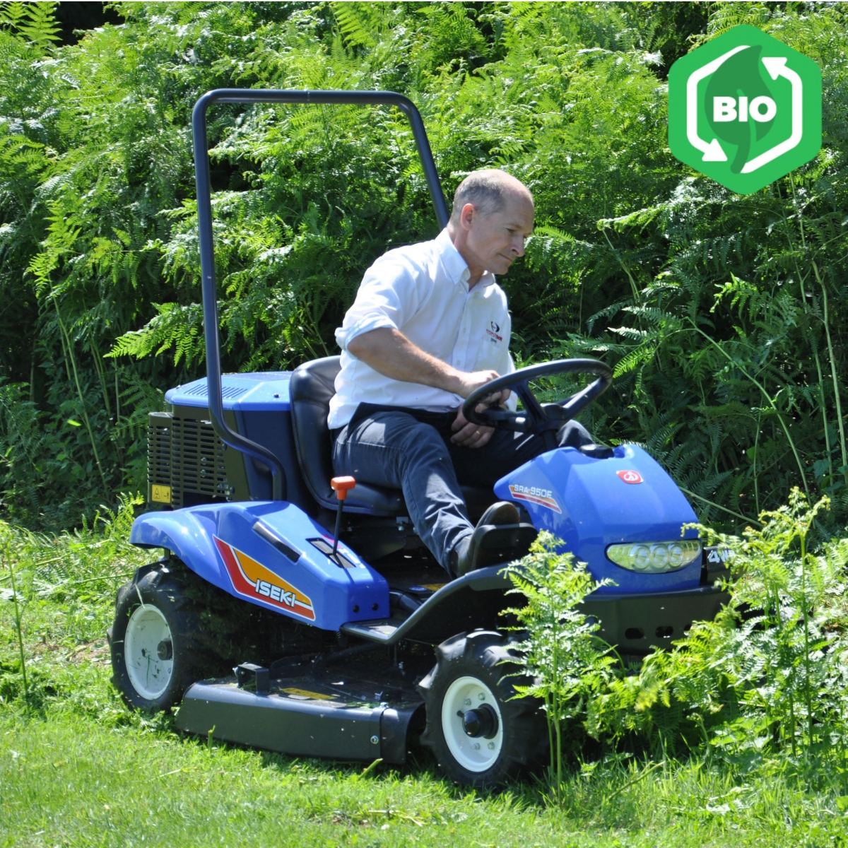 Iseki SRA950F Ride-on Brushcutter