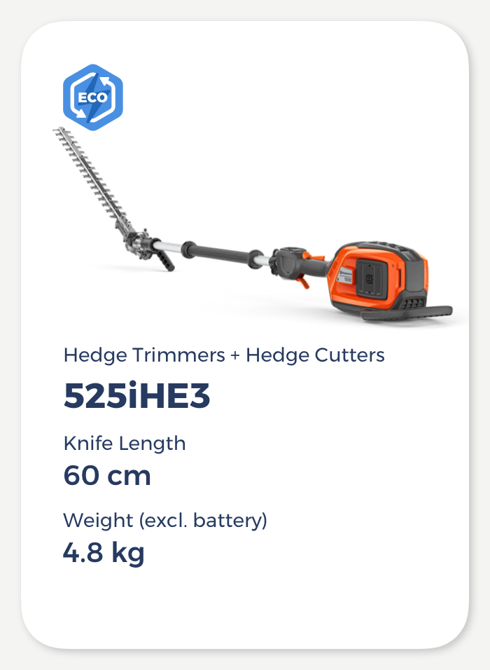 Husqvarna 525iHE3 Battery-powered Hedge Trimmer