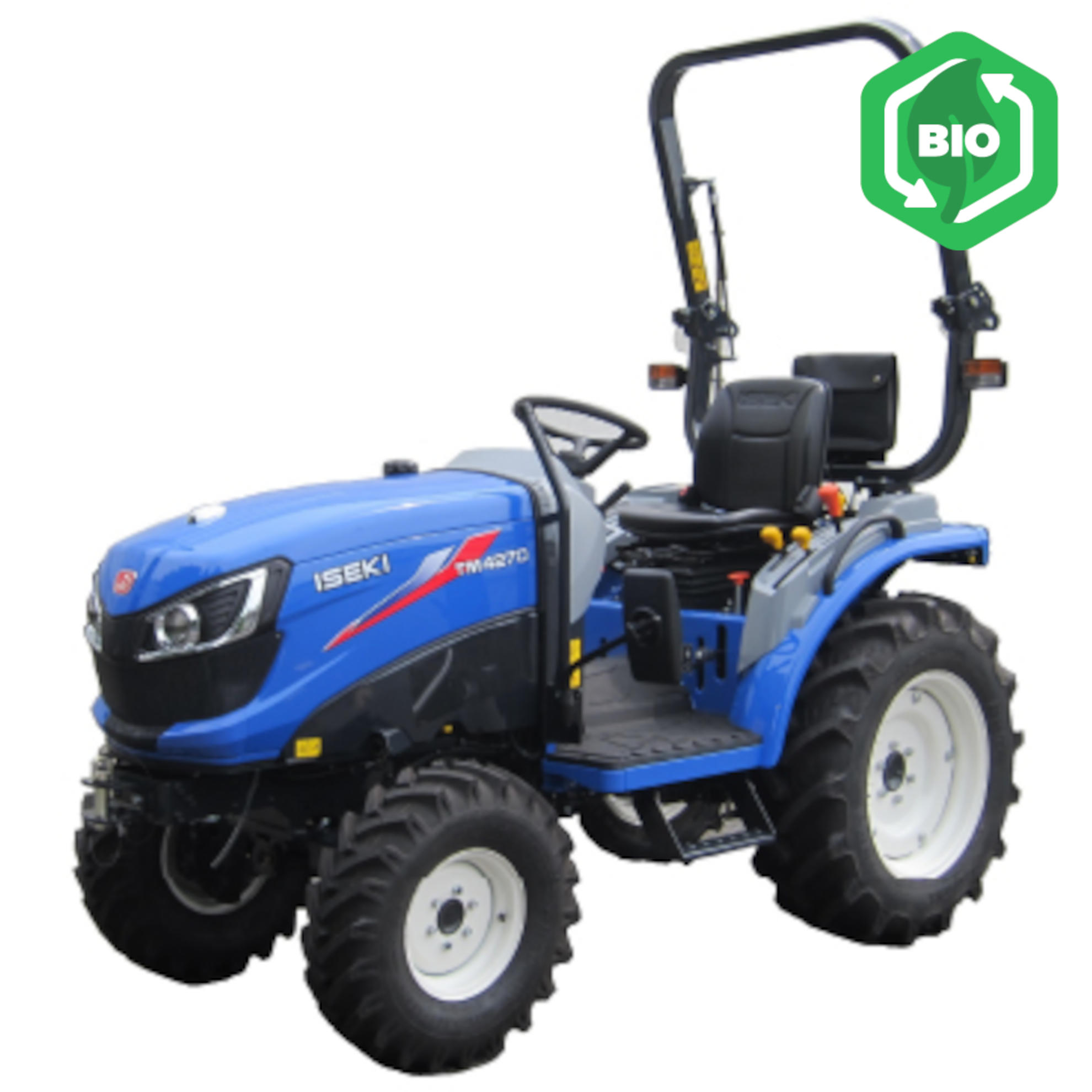 Iseki TM4230 21hp and TM4270 25hp Lightweight Compact Tractors with ROPS Rollbar