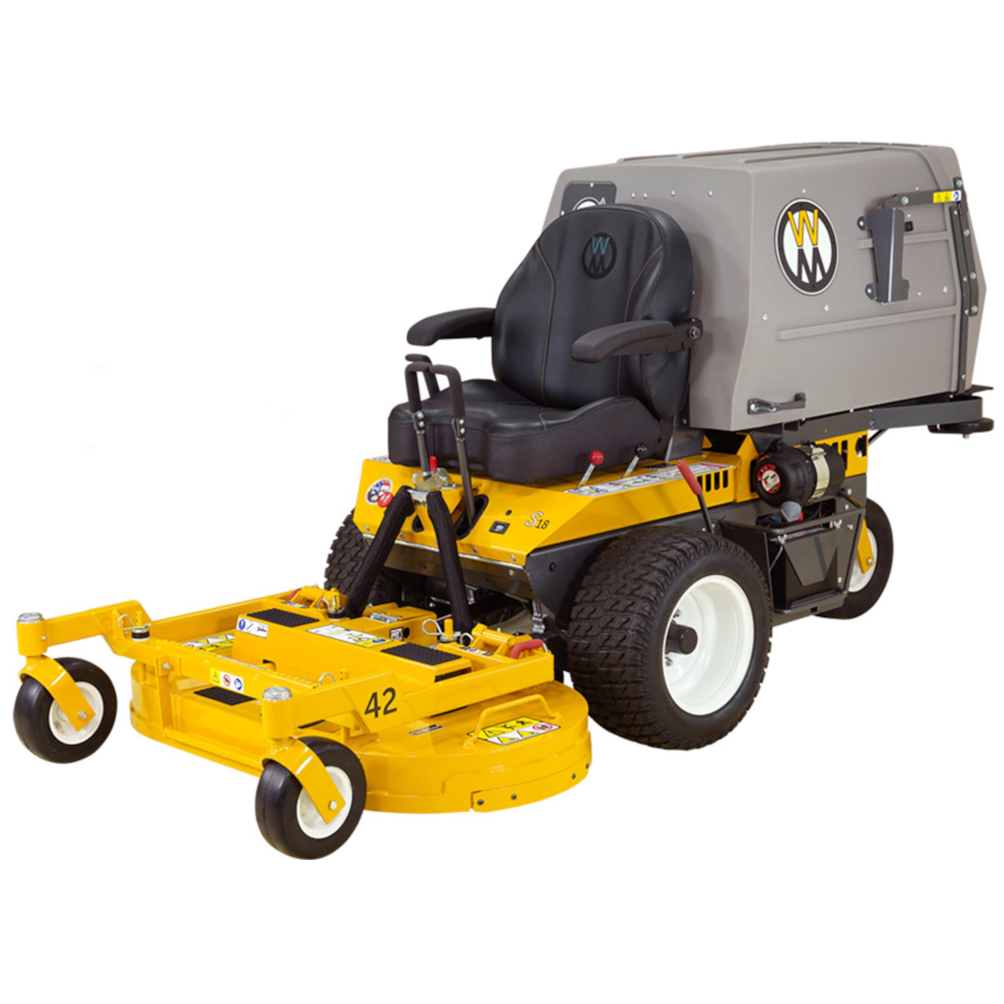 Walker S18 Ride-on Cut and Collect Mower