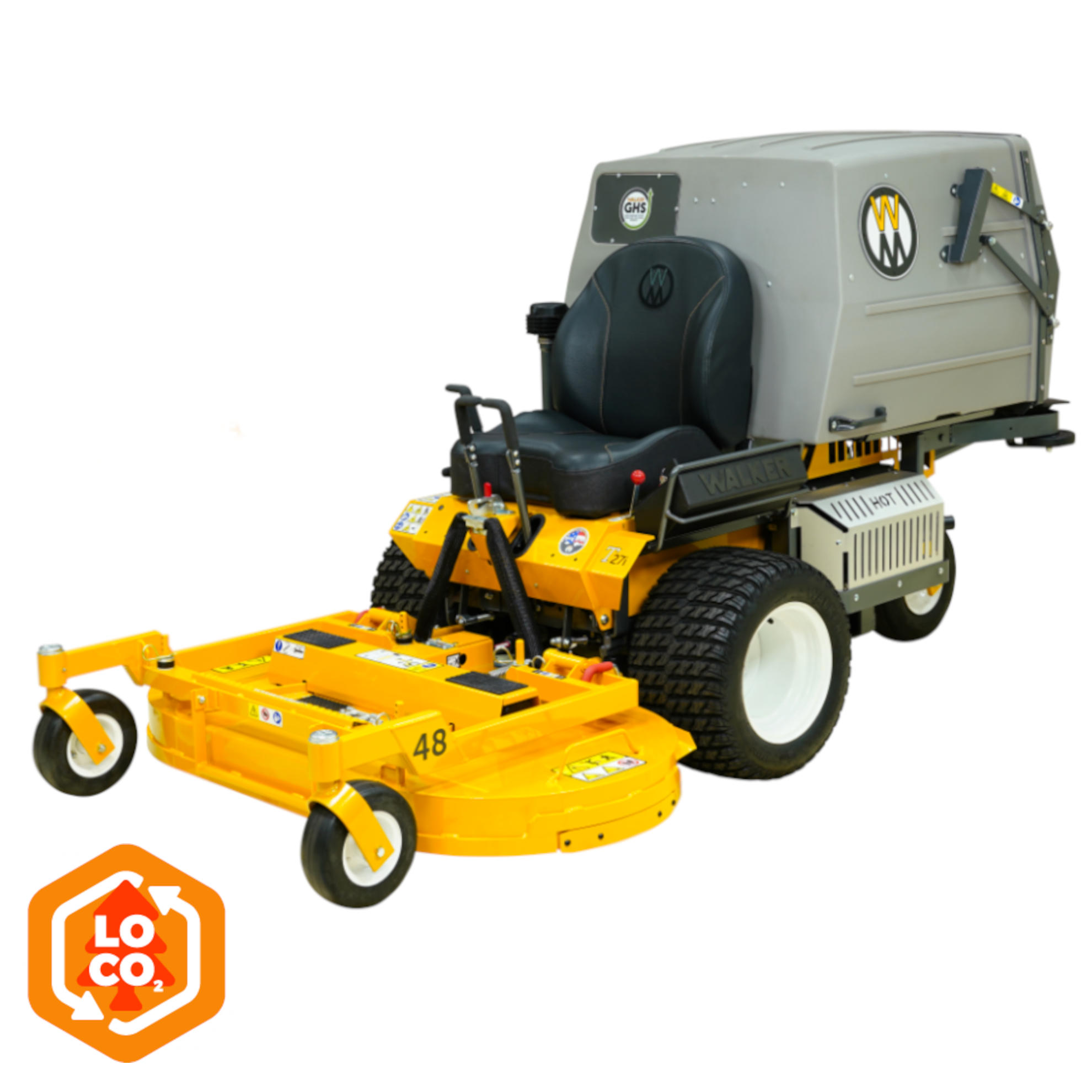 Walker T27i Ride-on Cut and Collect Mower