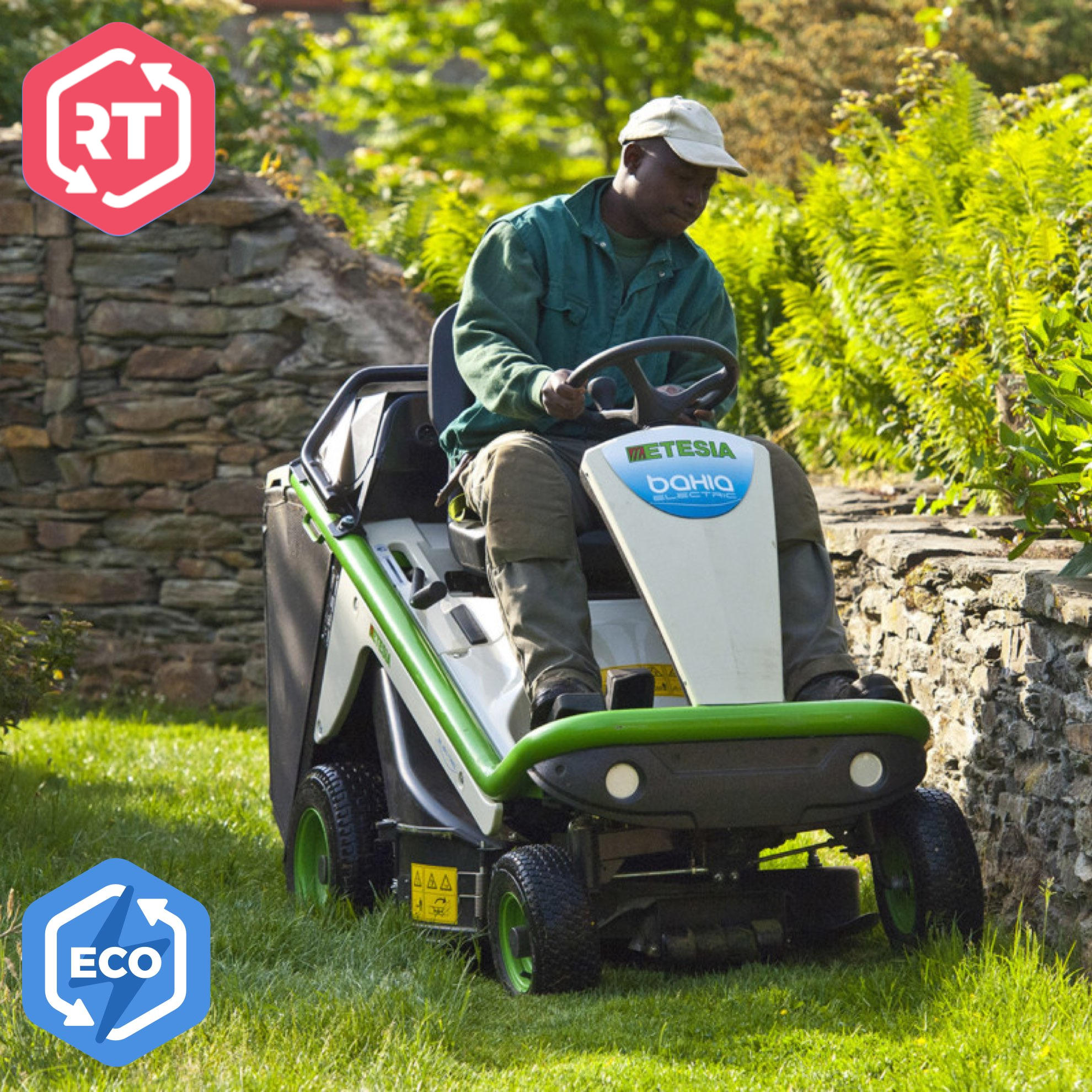 ETESIA BAHIA M2EL LITHIUM BATTERY-POWERED RIDE-ON MOWER | EX DEMO