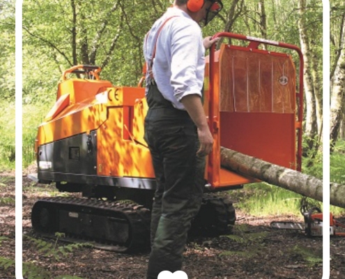 Jensen Tracked Woodchippers