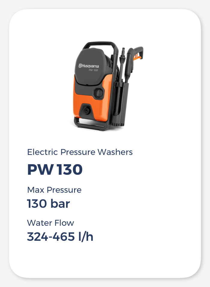 Husqvarna PW 130 Electric Pressure Washer