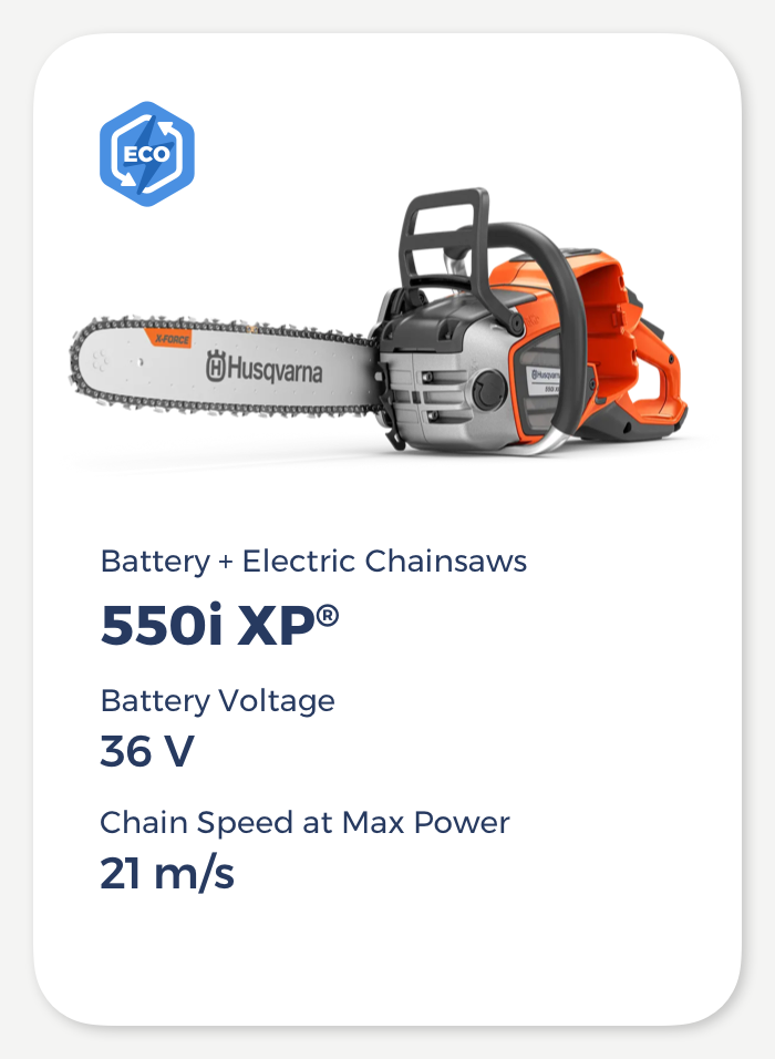 Husqvarna 550i XP® Battery Powered Chainsaw