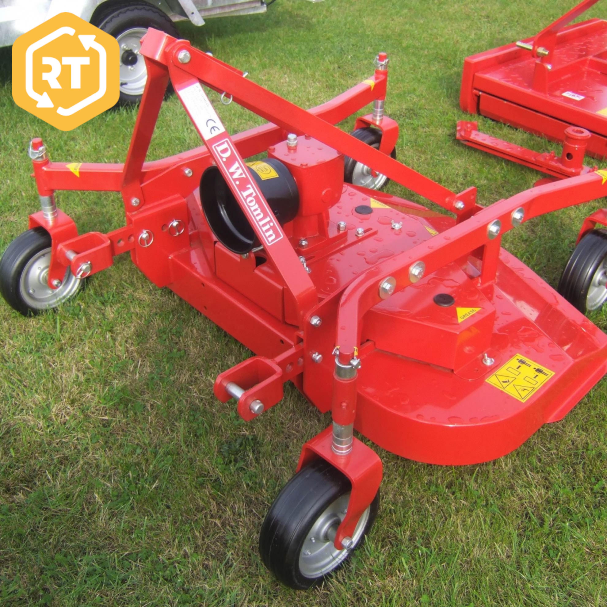 DW Tomlin Topper Mower For Hire